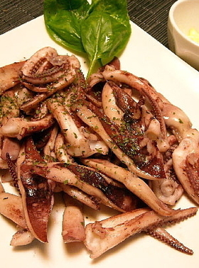 イカゲソ焼き